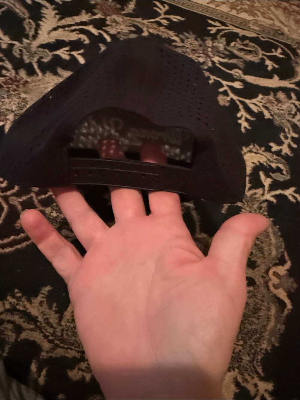 Wrangler Black and White Baseball Cap - Picture 3 of 4